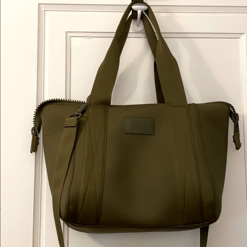 Dagne Dover Landon Carryall Small Dark Moss